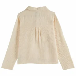 Kurta Moustache Gaze de Coton | Ecru