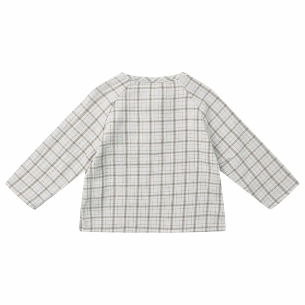 Kurta Zion Gaze de Coton Bio | Bleu Clair