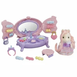 La coiffeuse de la fille Poney