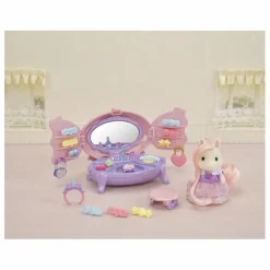 La coiffeuse de la fille Poney