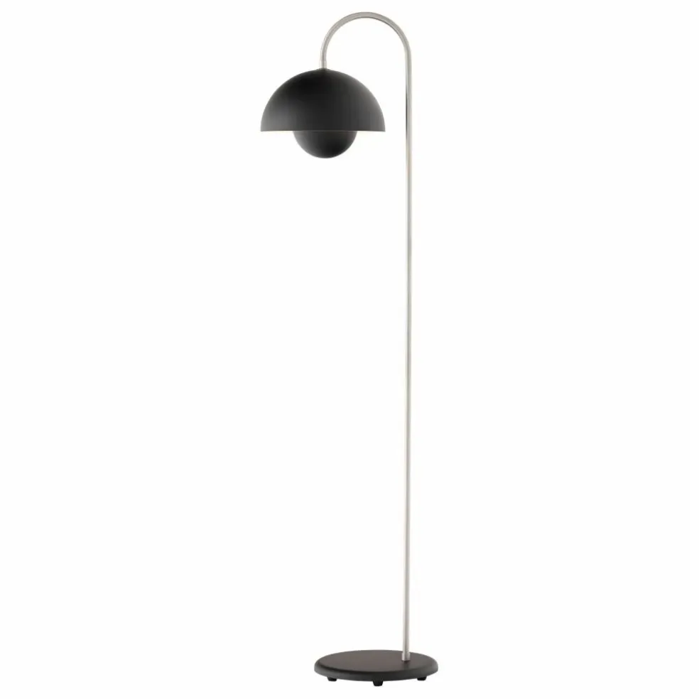 Lampadaire Flowerpot VP12, Verner Panton | Noir mat