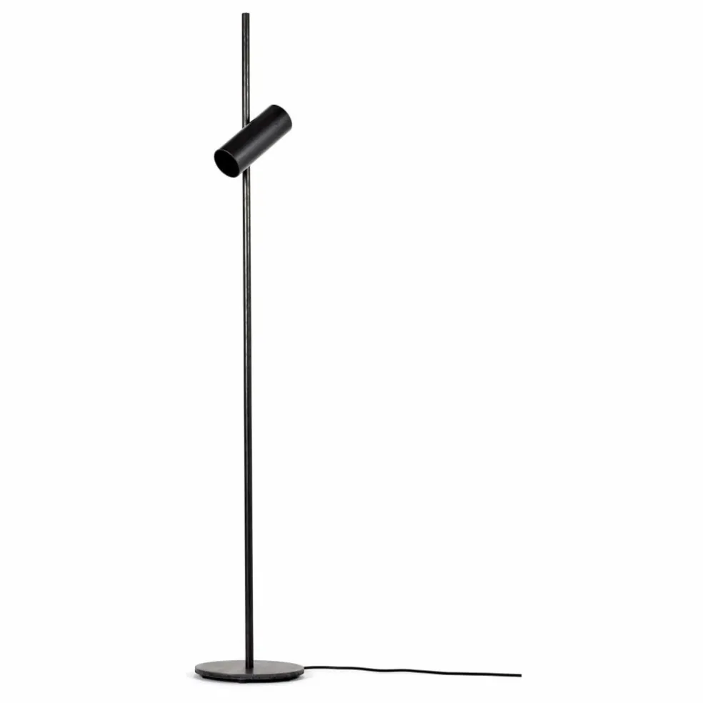 Lampadaire sofisticato | Noir