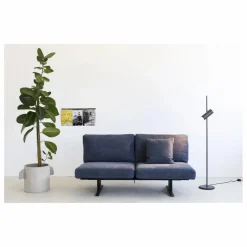 Lampadaire sofisticato | Noir