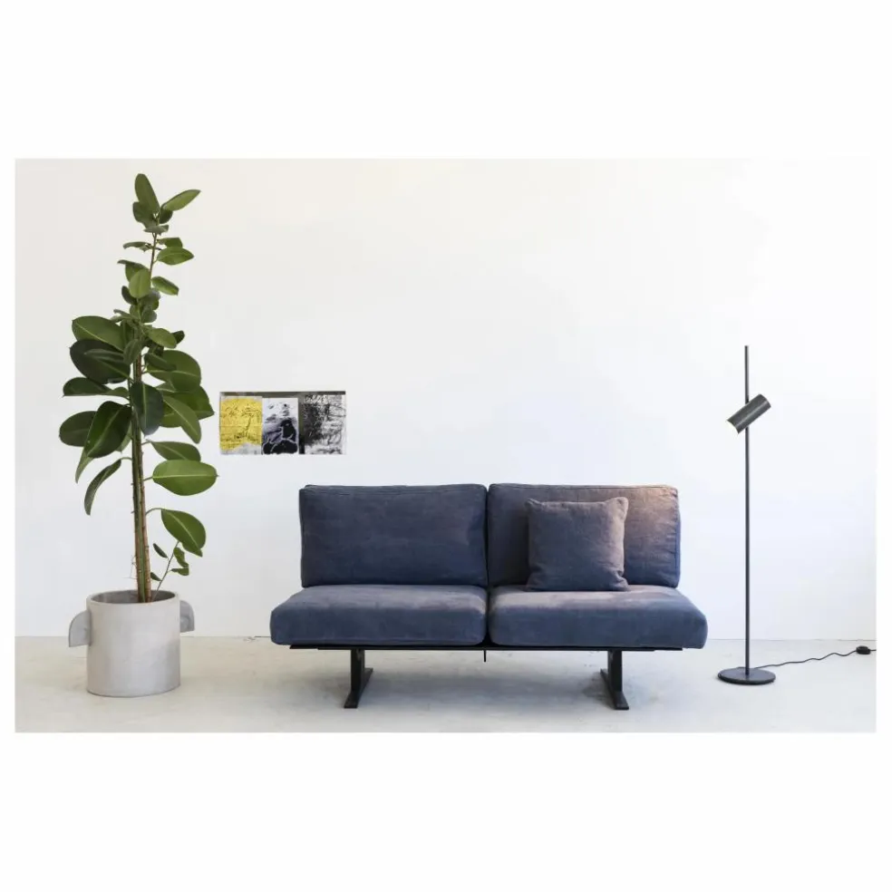 Lampadaire sofisticato | Noir