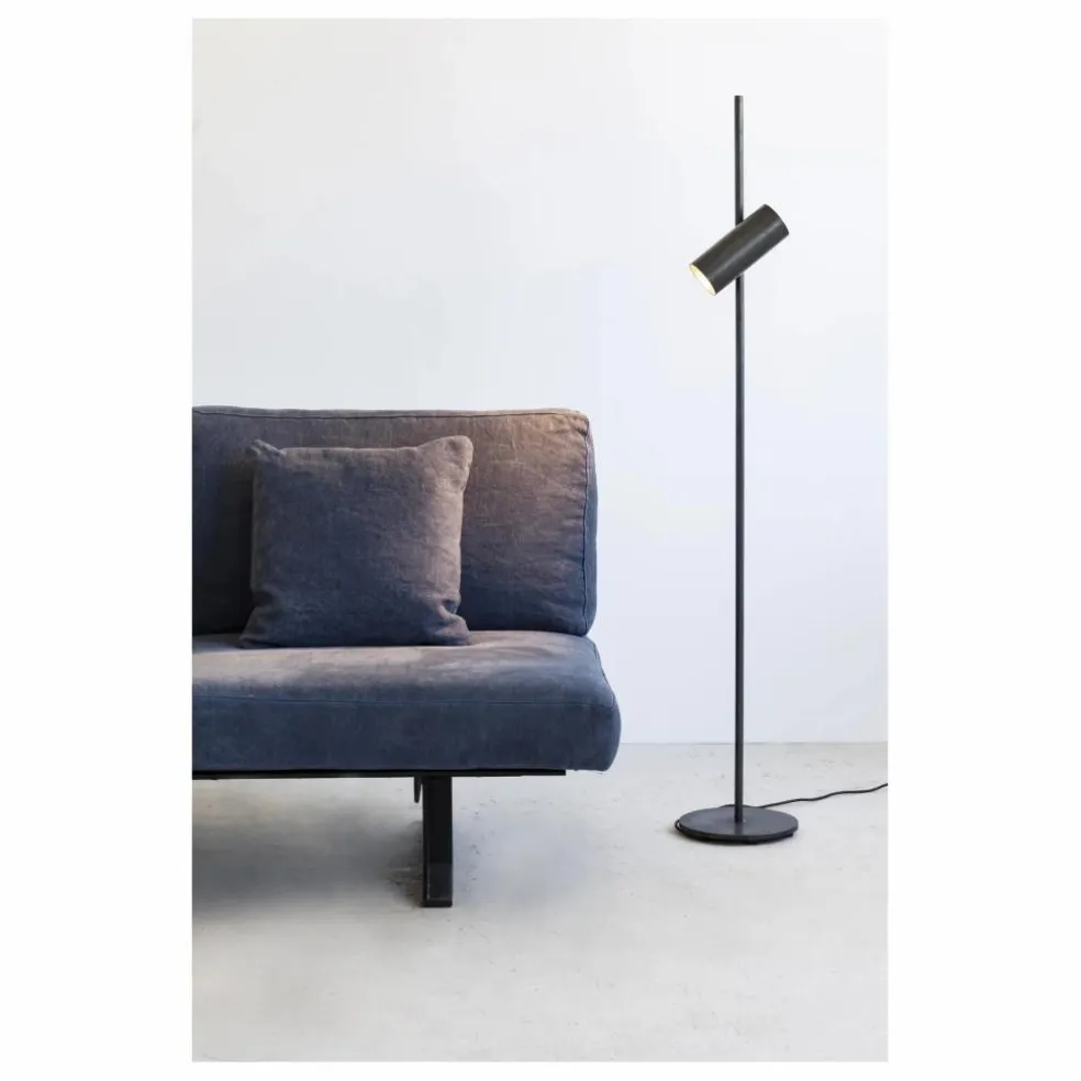 Lampadaire sofisticato | Noir