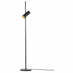 Lampadaire sofisticato | Noir