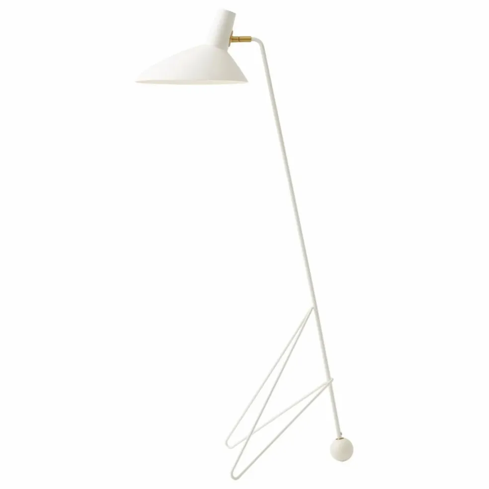 Lampadaire Tripod HM8, Hvidt & Mølgaard | Blanc
