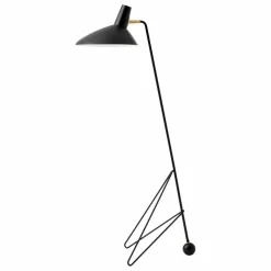 Lampadaire Tripod HM8, Hvidt & Mølgaard | Noir