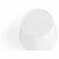 Lampe à poser Apollo en verre opalin | Blanc