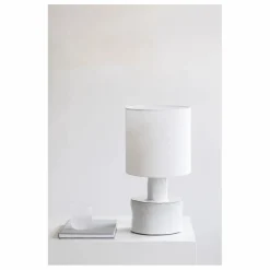 Lampe à poser Catherine en céramique | Blanc