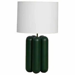 Lampe à poser Charlotte | Vert foncé