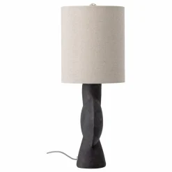 Lampe à poser en céramique | Noir