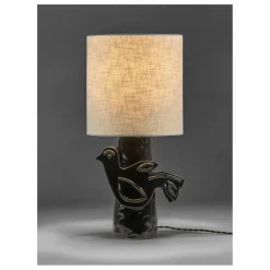 Lampe à poser en grès Paloma, Marie Michielssen | Noir