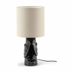 Lampe à poser en grès Paloma, Marie Michielssen | Noir
