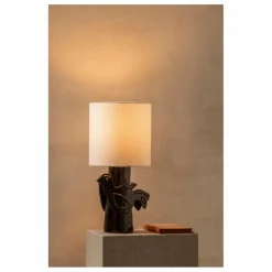Lampe à poser en grès Paloma, Marie Michielssen | Noir