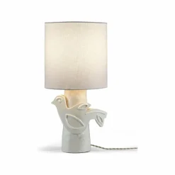 Lampe à poser en grès Paloma, Marie Michielssen | Blanc