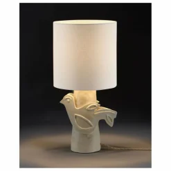 Lampe à poser en grès Paloma, Marie Michielssen | Blanc
