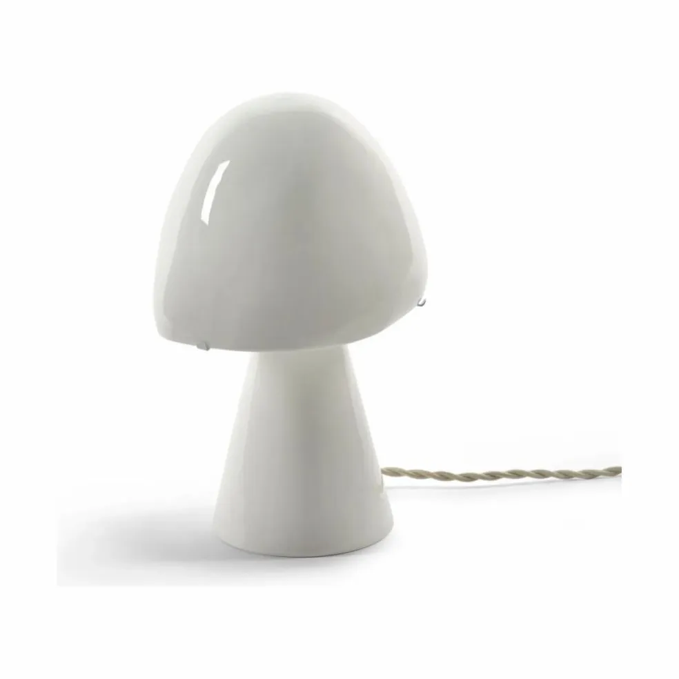 Lampe à poser en porcelaine Joe N21, Anita Le Grelle | Blanc