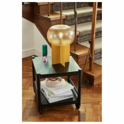 Lampe à poser en verre | Ambre