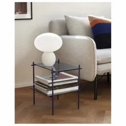 Lampe à poser en verre opalin | Blanc