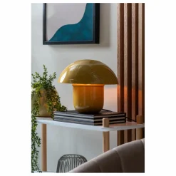 Lampe à poser Fat Mushroom | Jaune moutarde