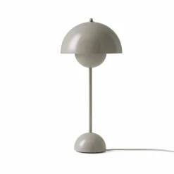 Lampe à poser Flowerpot VP3, Verner Panton, 1969 | Gris