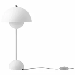 Lampe à poser Flowerpot VP3, Verner Panton | Blanc