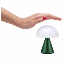 Lampe à poser Mina | Vert foncé