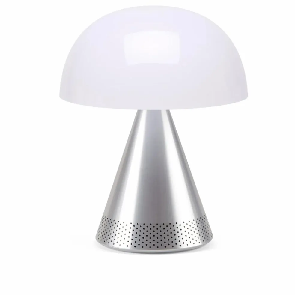 Lampe à poser Mina audio | Aluminium