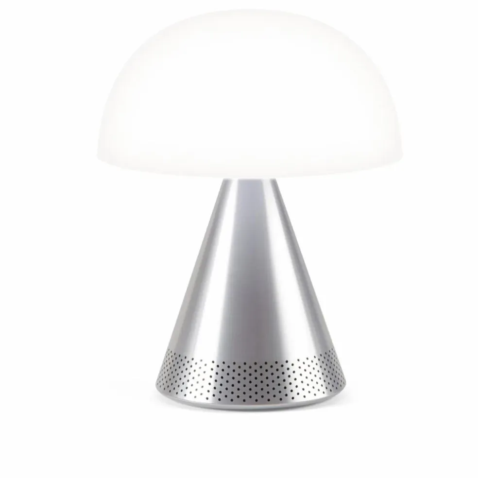 Lampe à poser Mina audio | Aluminium
