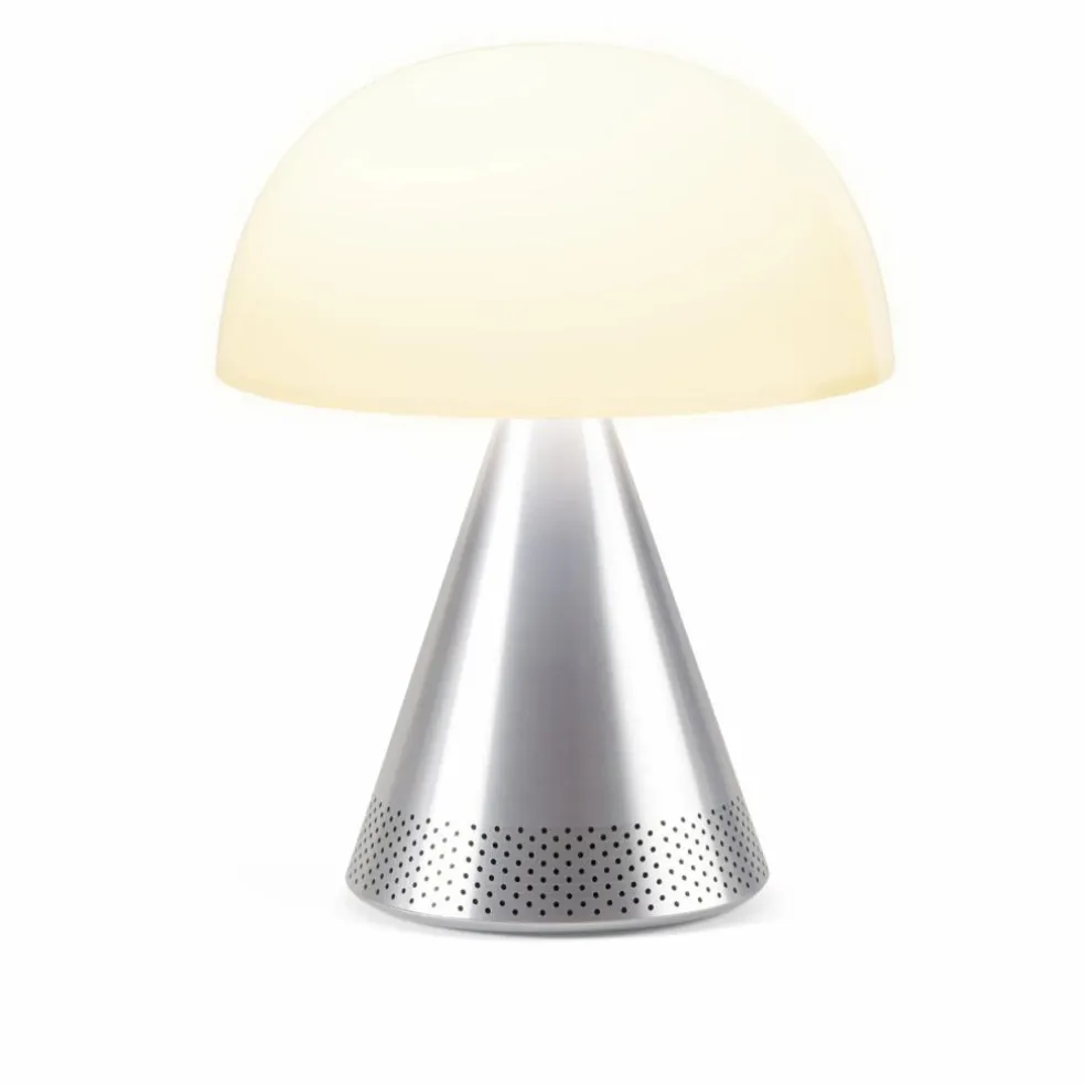 Lampe à poser Mina audio | Aluminium