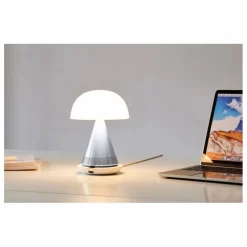 Lampe à poser Mina audio | Aluminium