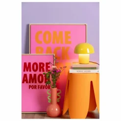 Lampe à poser Mini Fat Mushroom | Jaune