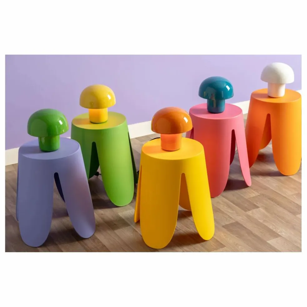 Lampe à poser Mini Fat Mushroom | Jaune