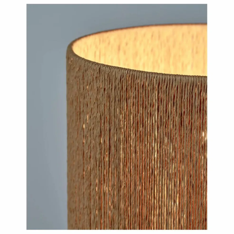 Lampe à poser Oya en céramique | Brun