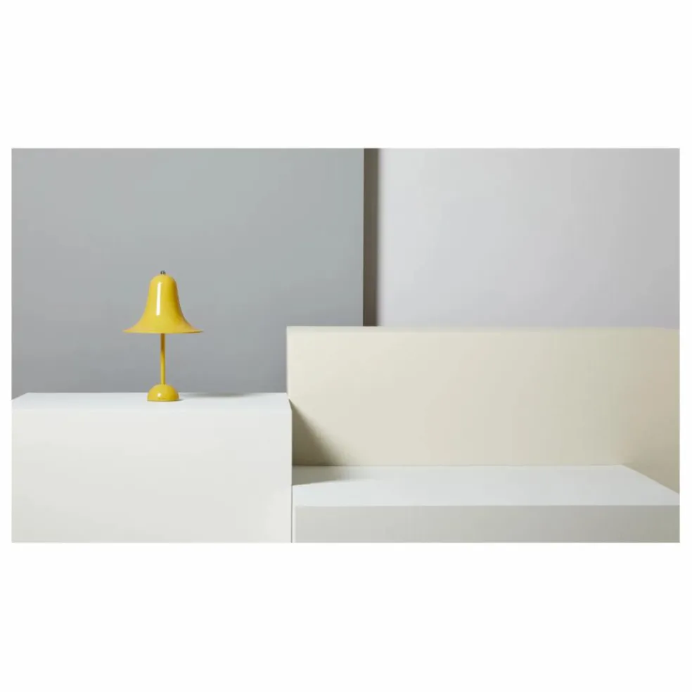 Lampe à poser Pantop | Jaune moutarde
