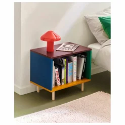 Lampe à poser Pao portative | Rouge