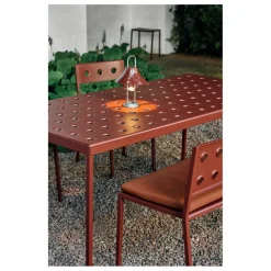 Lampe à poser portable Mousqueton - Inga Sempé | Rouge