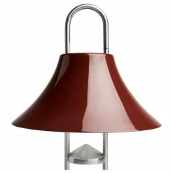 Lampe à poser portable Mousqueton - Inga Sempé | Rouge