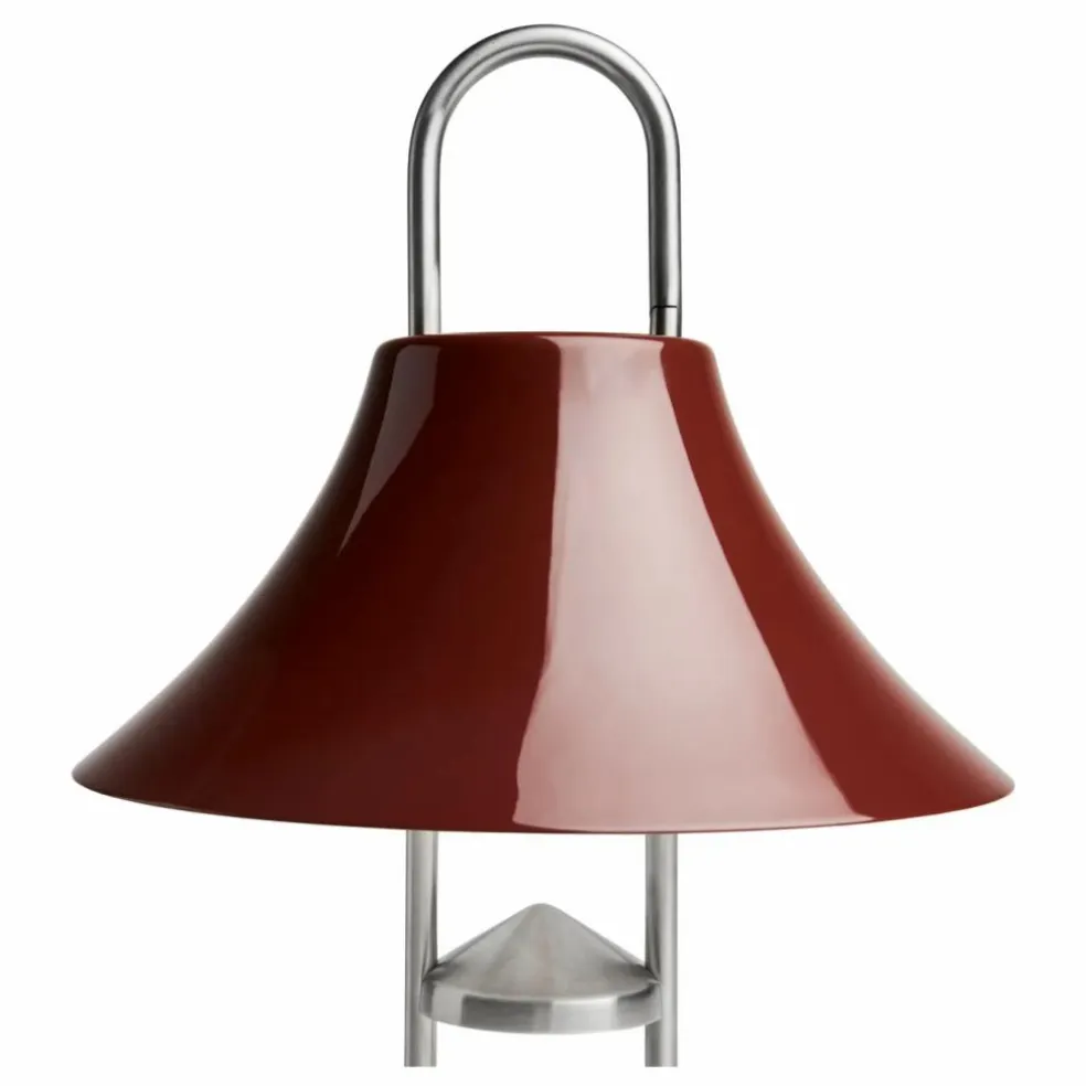 Lampe à poser portable Mousqueton - Inga Sempé | Rouge