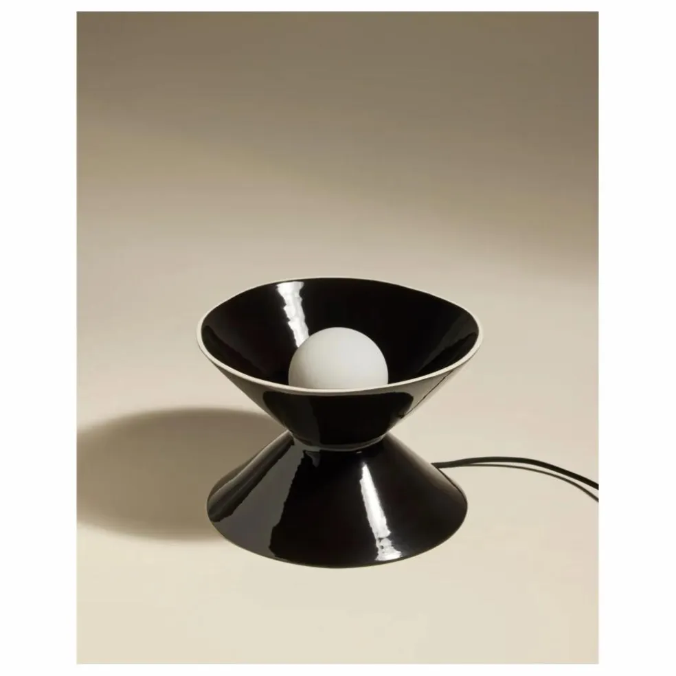 Lampe à poser Sablier | Noir
