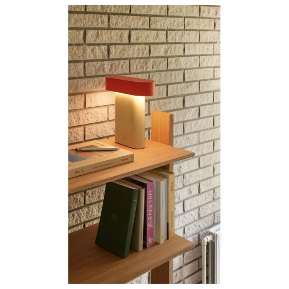Lampe à poser Sleek | Rouge