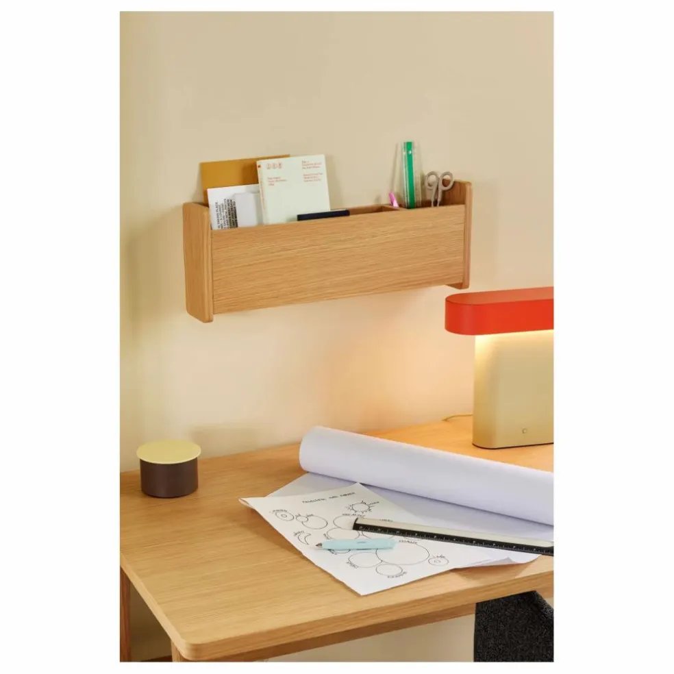 Lampe à poser Sleek | Rouge