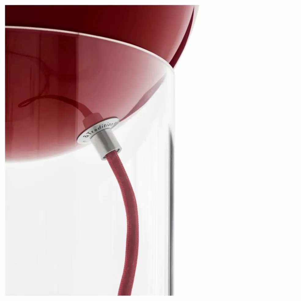 Lampe à poser Topan VP13 | Rouge vermillon