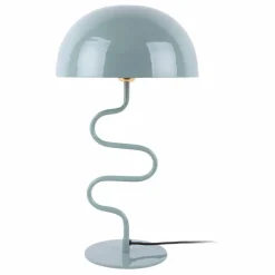 Lampe à poser Twist en émail | Bleu