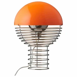 Lampe à poser Wire - Verner Panton | Orange