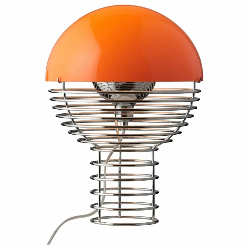 Lampe à poser Wire - Verner Panton | Orange