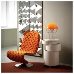 Lampe à poser Wire - Verner Panton | Orange