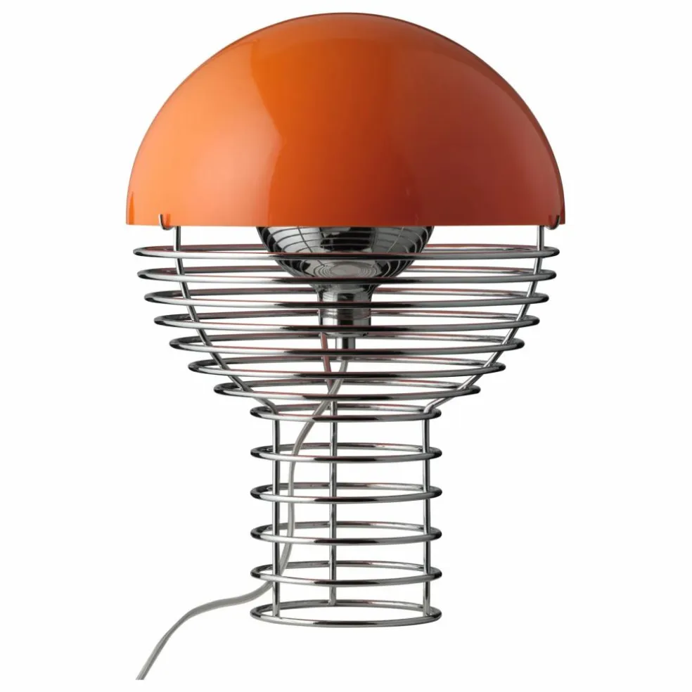 Lampe à poser Wire - Verner Panton | Orange