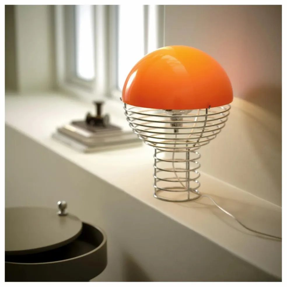 Lampe à poser Wire - Verner Panton | Orange